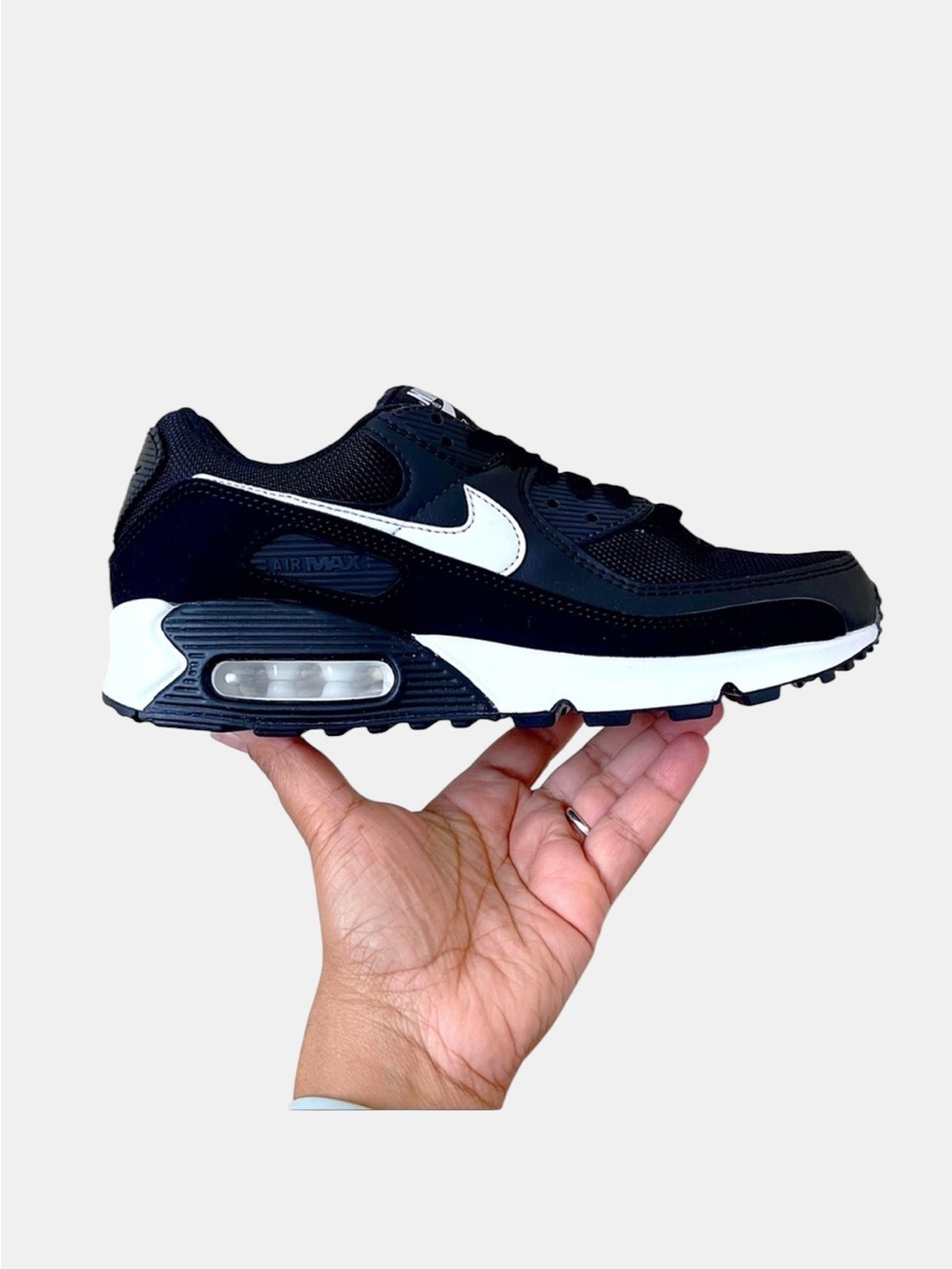 Nike Air Max 90 Black and White Women’s Sneakers